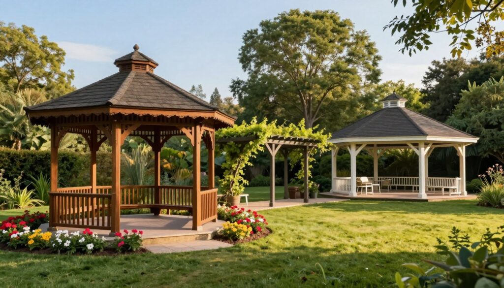 outdoor gazebos