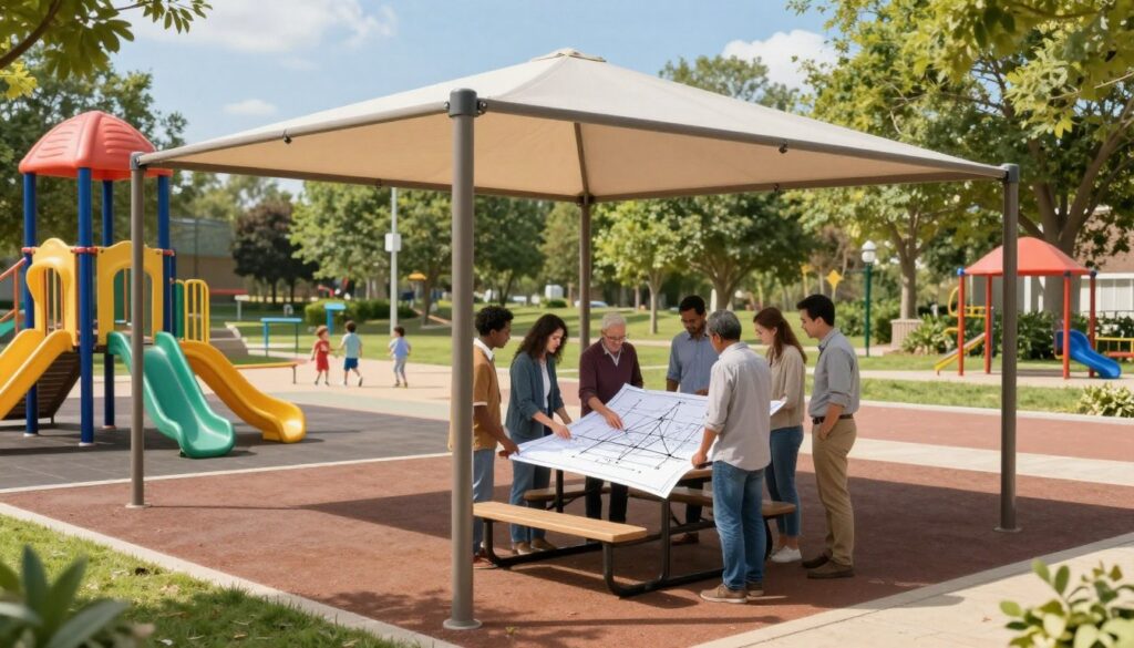 playground shade structures