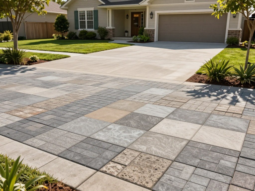 concrete pavers