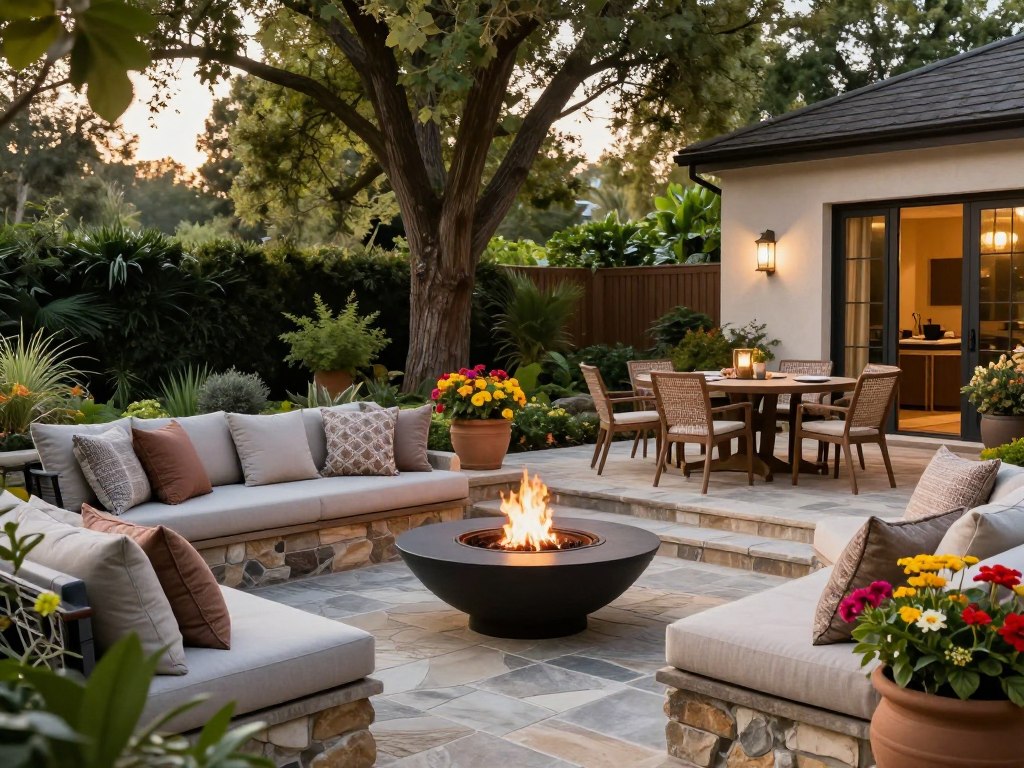 outdoor living spaces