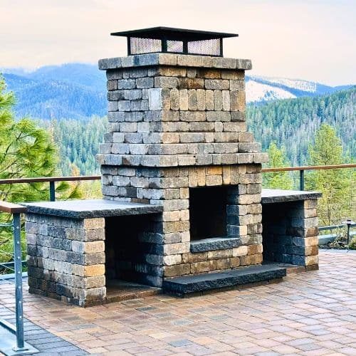 Outdoor Fireplace